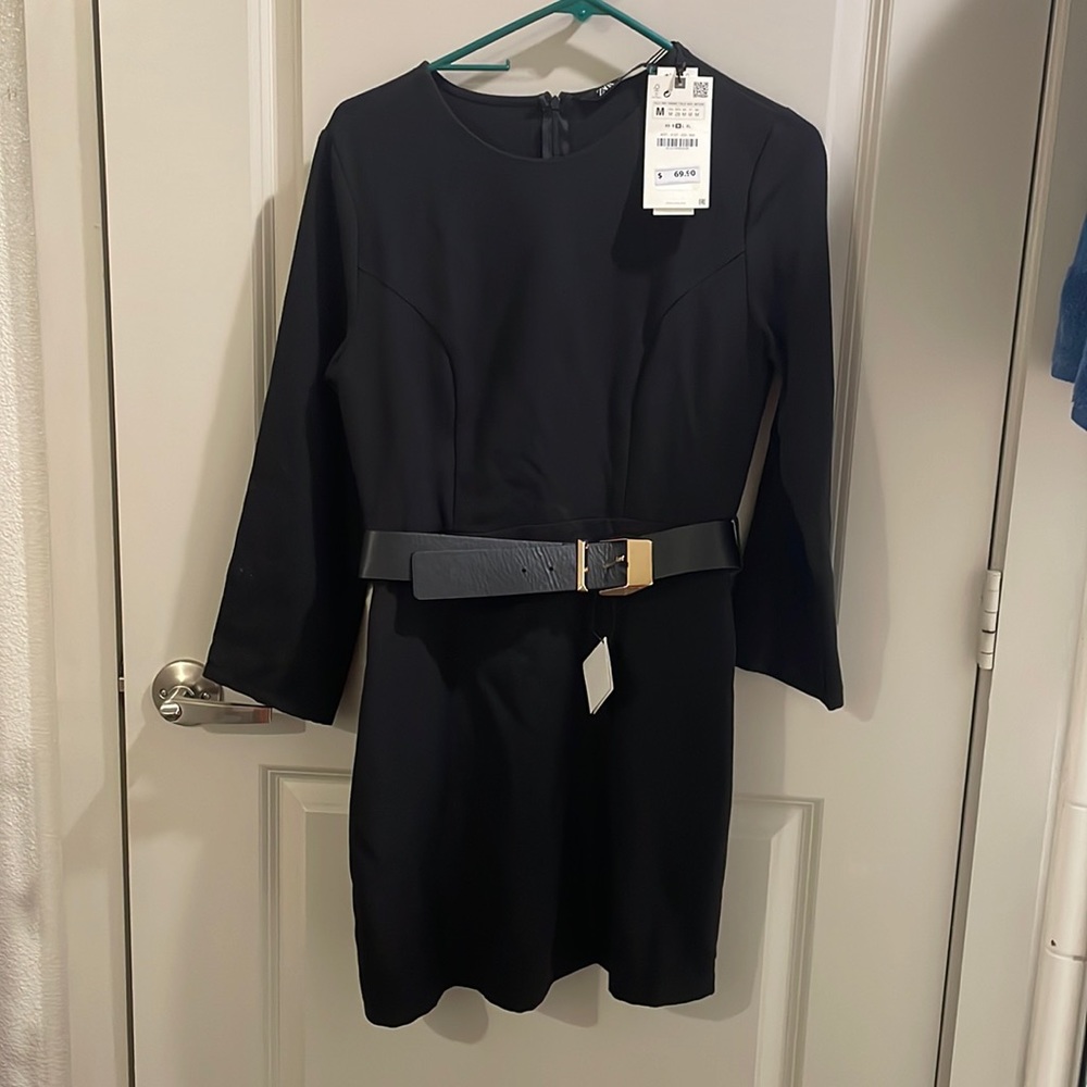 Brand new black mini dress from Zara size M. Didn’t fit and never returned it